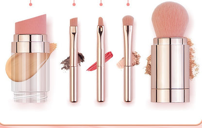 5-in-1 Makeup Brushes Multifunctional